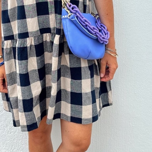 NWT Clare V Petit Violet Moyen Messenger Bag - Picture 3 of 10